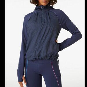 Outdoor Voices Frostknit Hoodie - Size Small - Navy